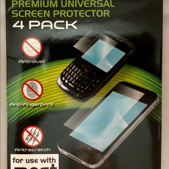 Duracell- Cell Phone Screen Protectors- 3 in pack,cut to fit screen protector - Picture 11 of 15